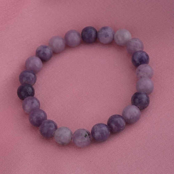 Purple Harmony Bead Bracelet