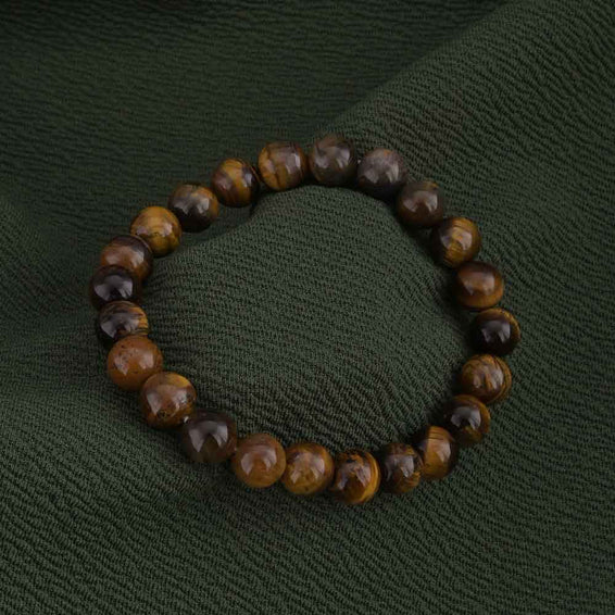 Golden Brown Tiger Eye bead Bracelet