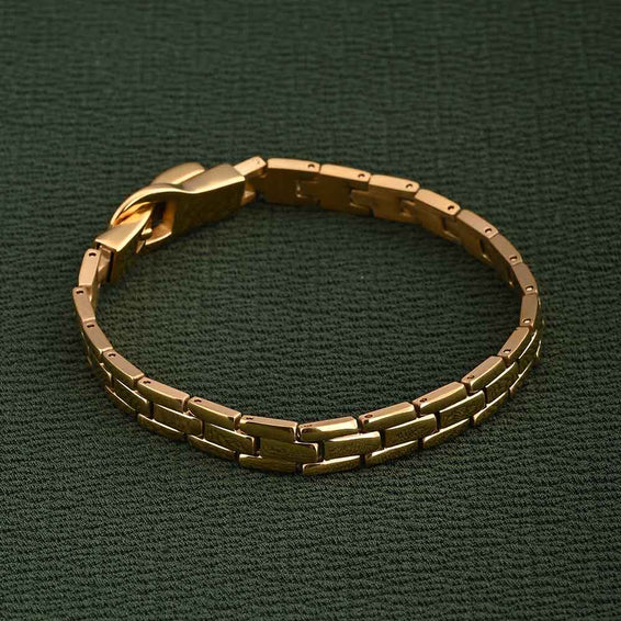 Rectangular Rhythm Link Bracelet