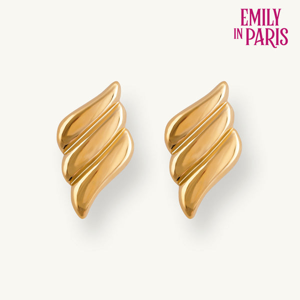 Gilded Waves Earrings