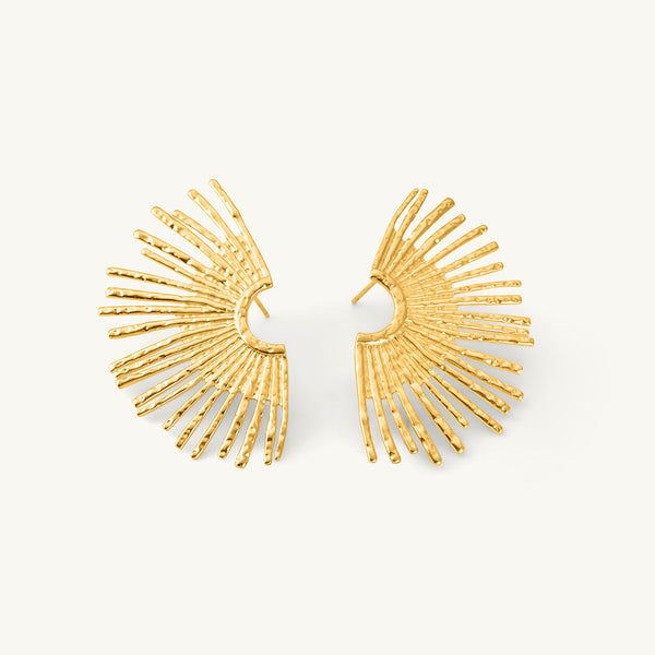 Golden Crown Earrings