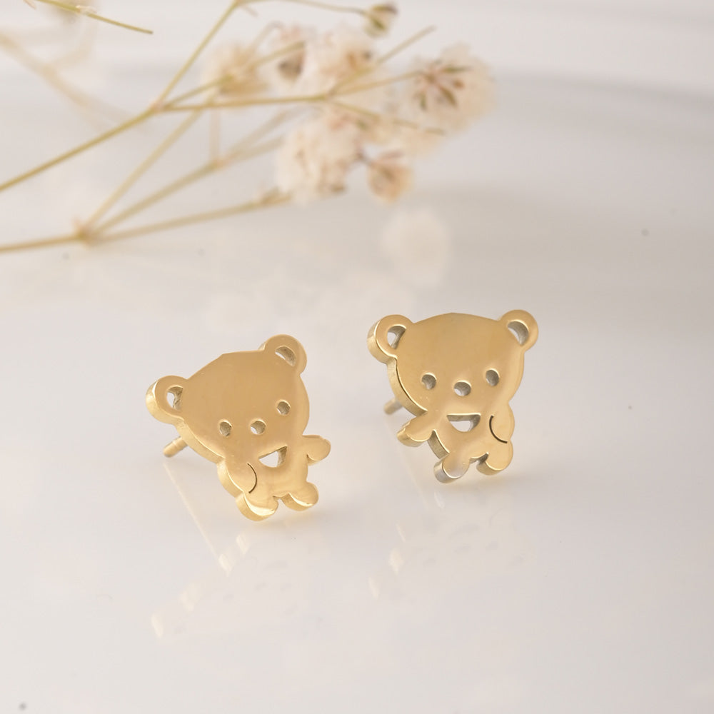 Pookie Bear Studs
