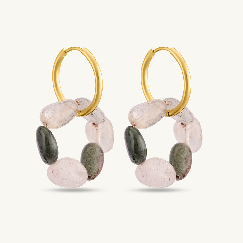 Boho Gold Drop Earrings