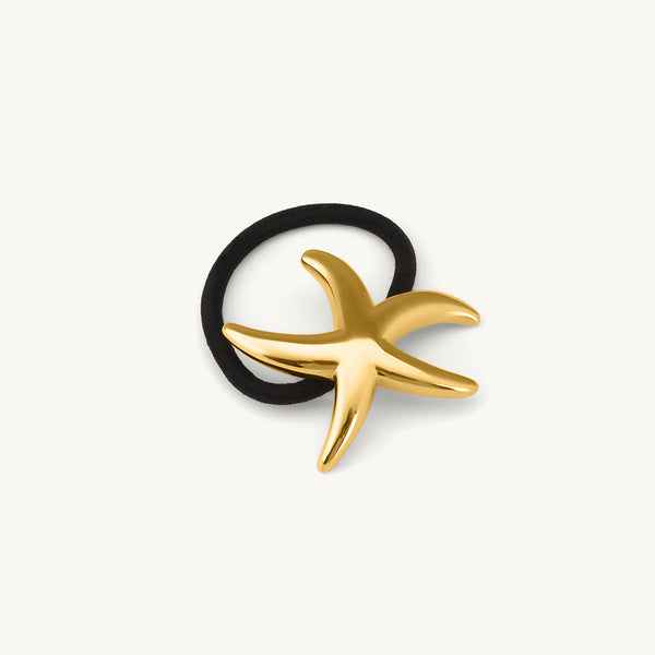 Starfish Hair Tie | Gold