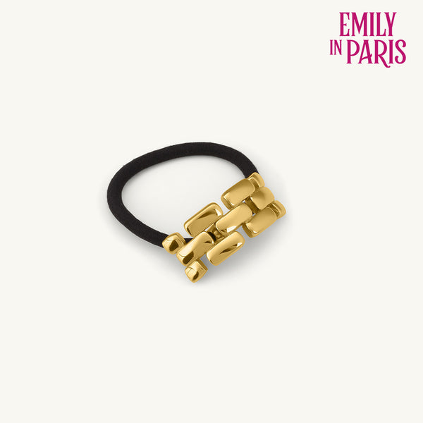 Strap Hair Tie | Gold