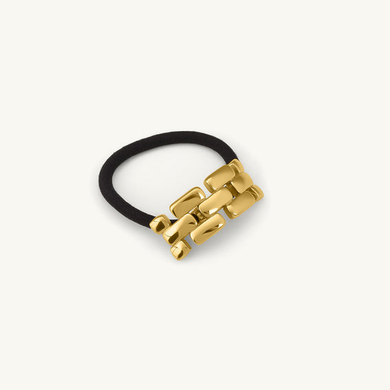 Strap Hair Tie | Gold