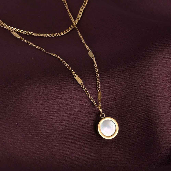 Moonstone Layered Necklace