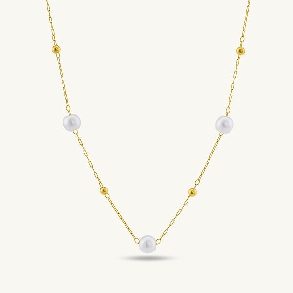 Moonstone Cascade Necklace