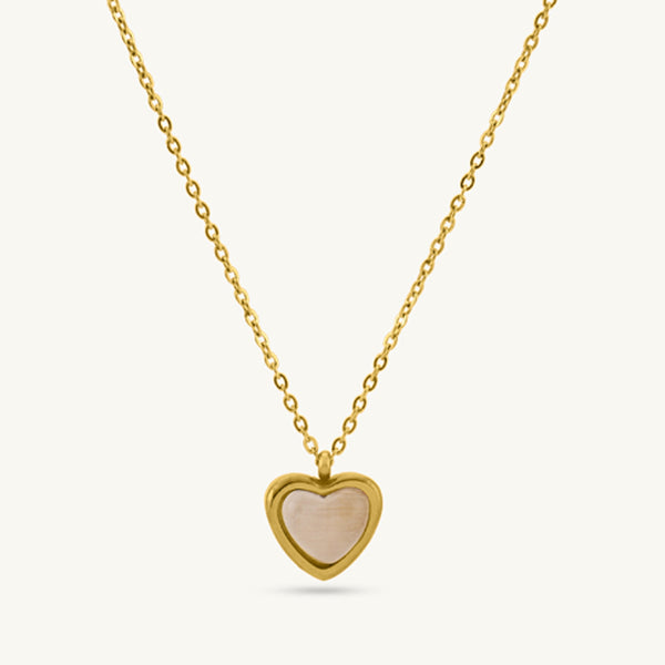 Petite Heart Charm Necklace