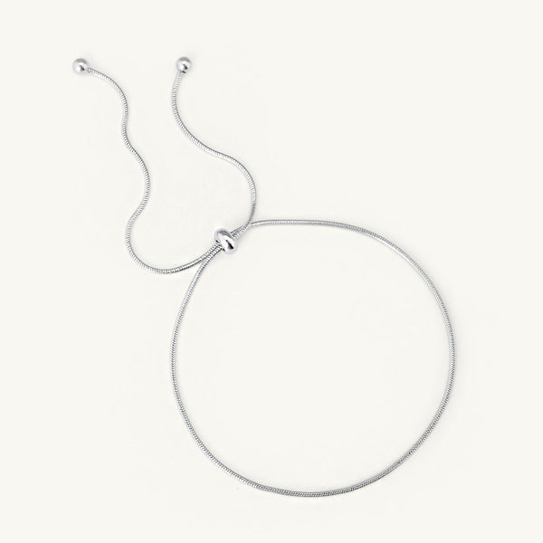 Minimalist Design Snake Chain Round Anklet