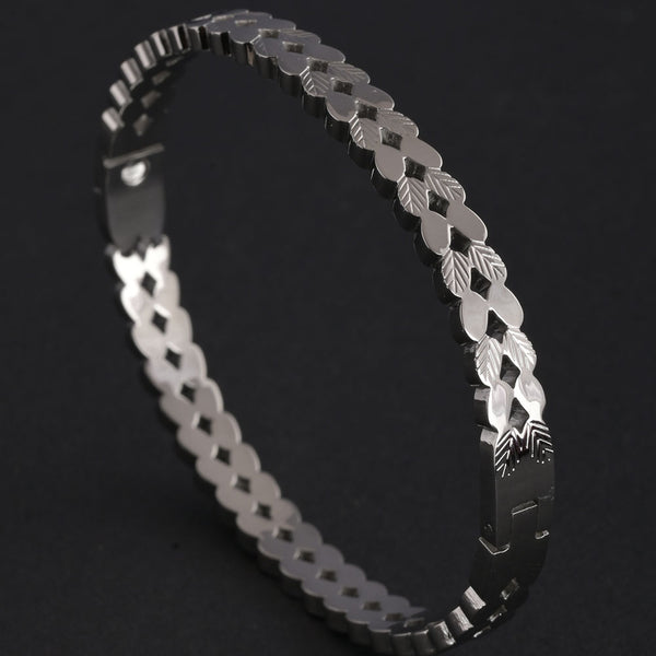 Silver Weave Bracelet