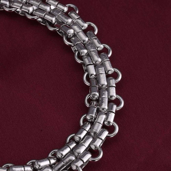 Versatile Silver Chain Braclete