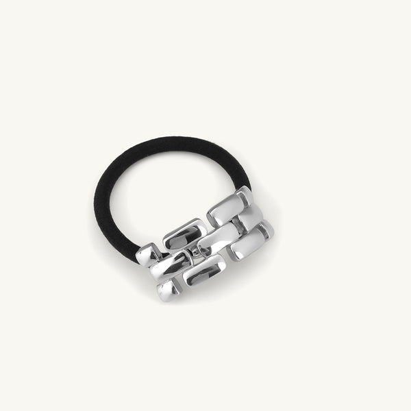 Strap Hair Tie | Silver