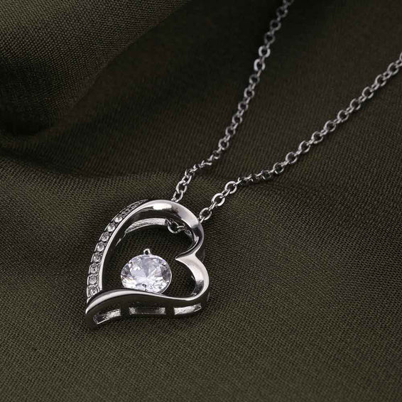 Bejeweled Love Necklace