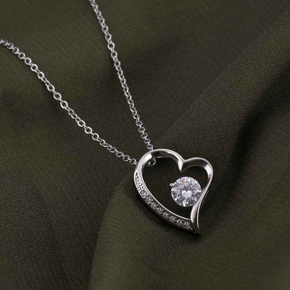 Bejeweled Love Necklace