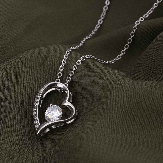 Bejeweled Love Necklace