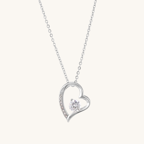 Bejeweled Love Necklace