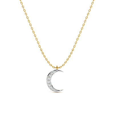 Moonlight Lab Grown Diamond Customizable Necklace
