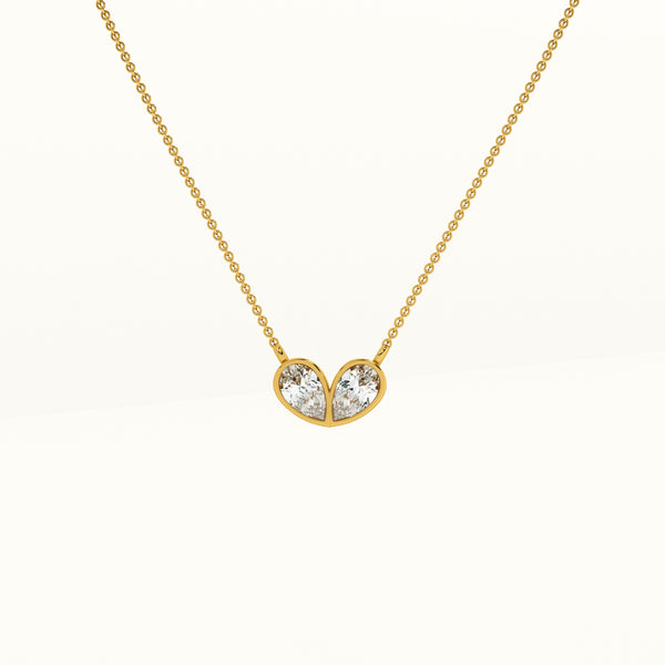 Forever Together Lab Grown Diamond + Gold Vermeil Necklace