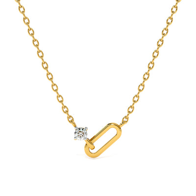 Guardian Stone Lab Grown Diamond Customizable Necklace
