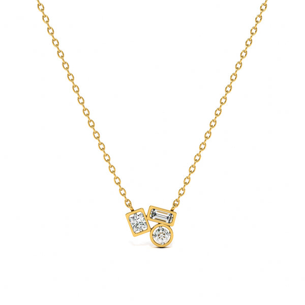 Symphony Of Stones Lab Grown Diamond Customizable Necklace