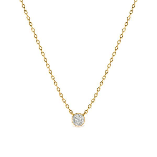 Celeste Cluster Lab Grown Diamond Customizable Necklace