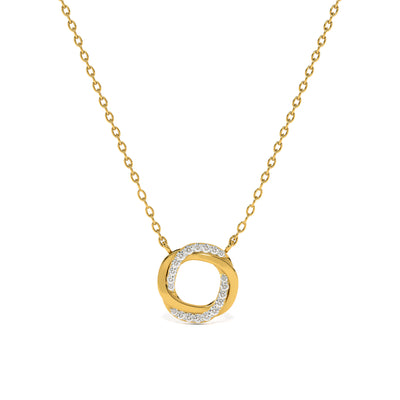 Cherished Connection Lab Grown Diamond Gold Necklace