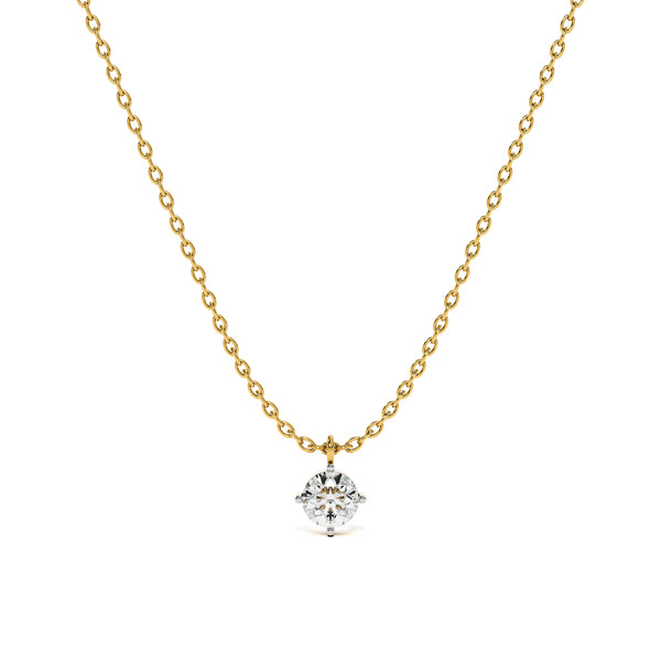 Pure Elegance Lab Grown Diamond Customizable Pendant