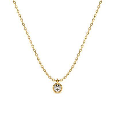 Solo Lab Grown Diamond Customizable Pendant