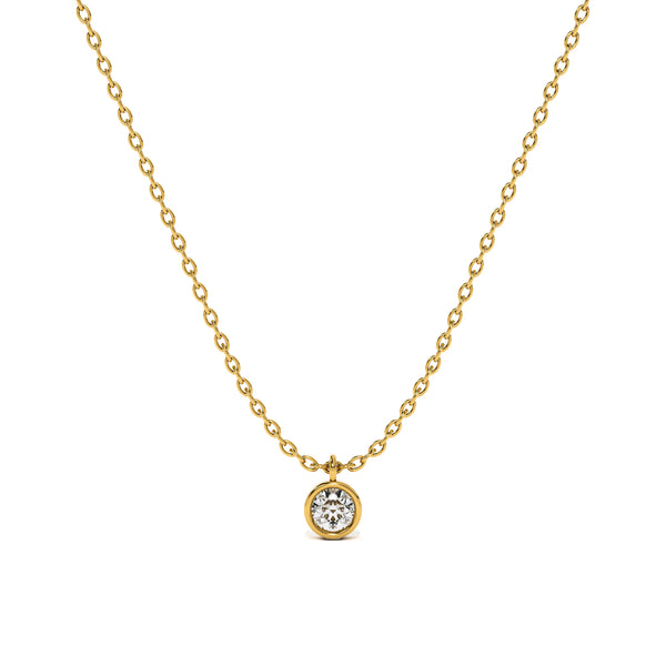 Solo Lab Grown Diamond Customizable Pendant