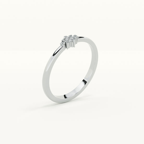 Divine Glow Minimal Lab Grown Diamond + 925 Sterling Silver