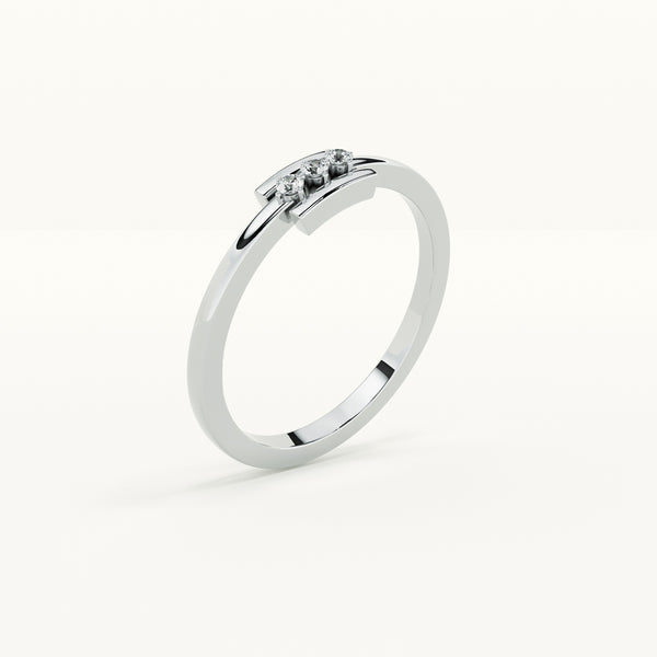 Ziva Glow Minimal Lab Grown Diamond + 925 Sterling Silver