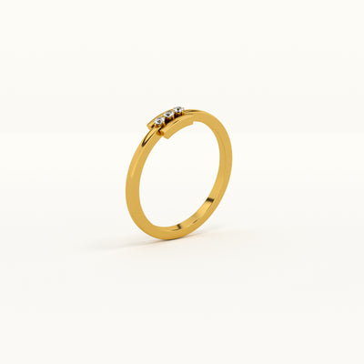Luminous Band Lab-Grown Diamond Customizable Ring