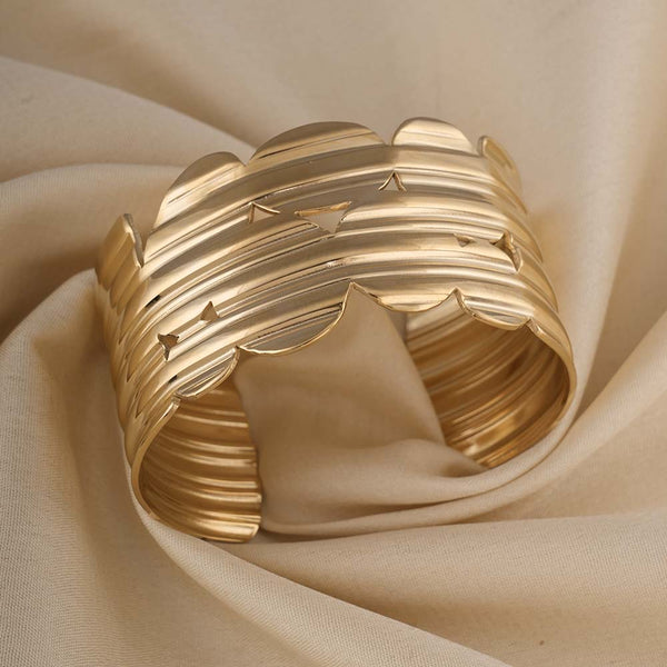 Gold Statement Cuff Bracelet