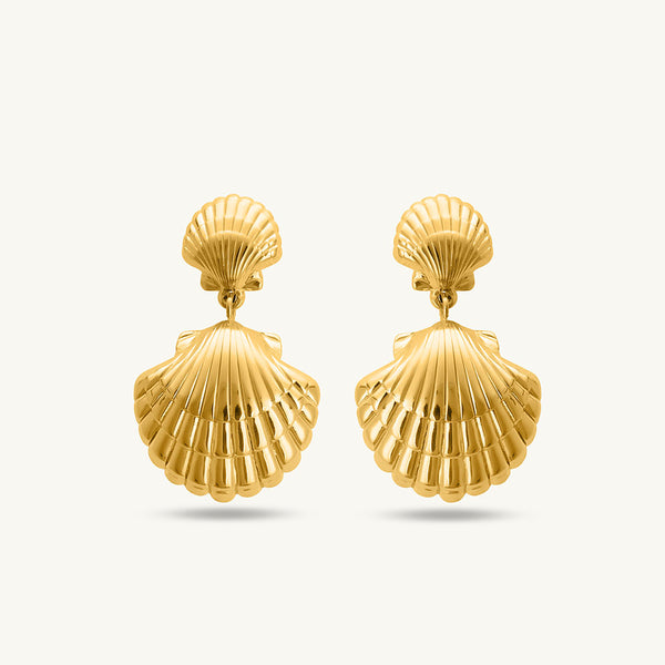 Shell Drop Earrings