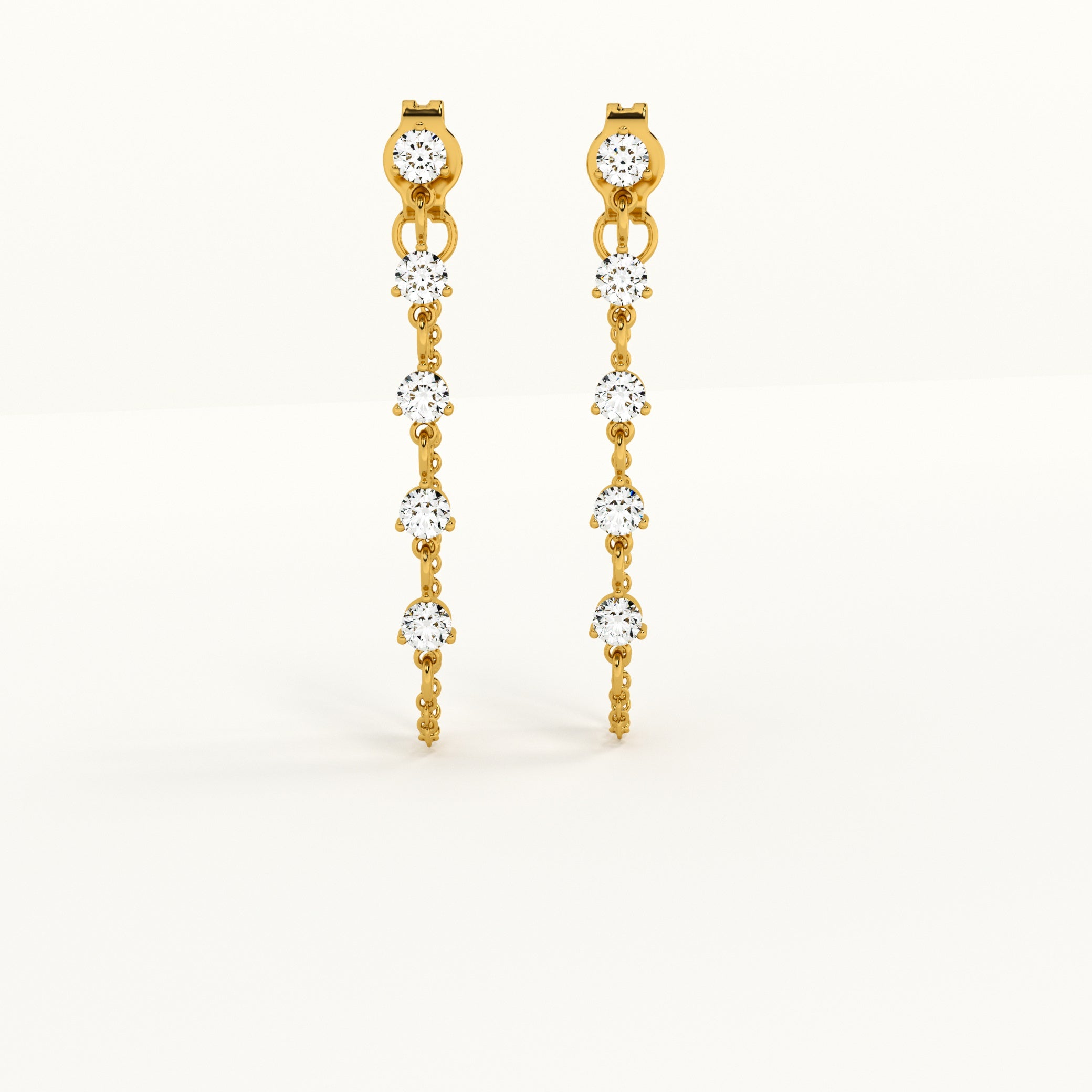 Twinkling Teardrops Drop Earrings