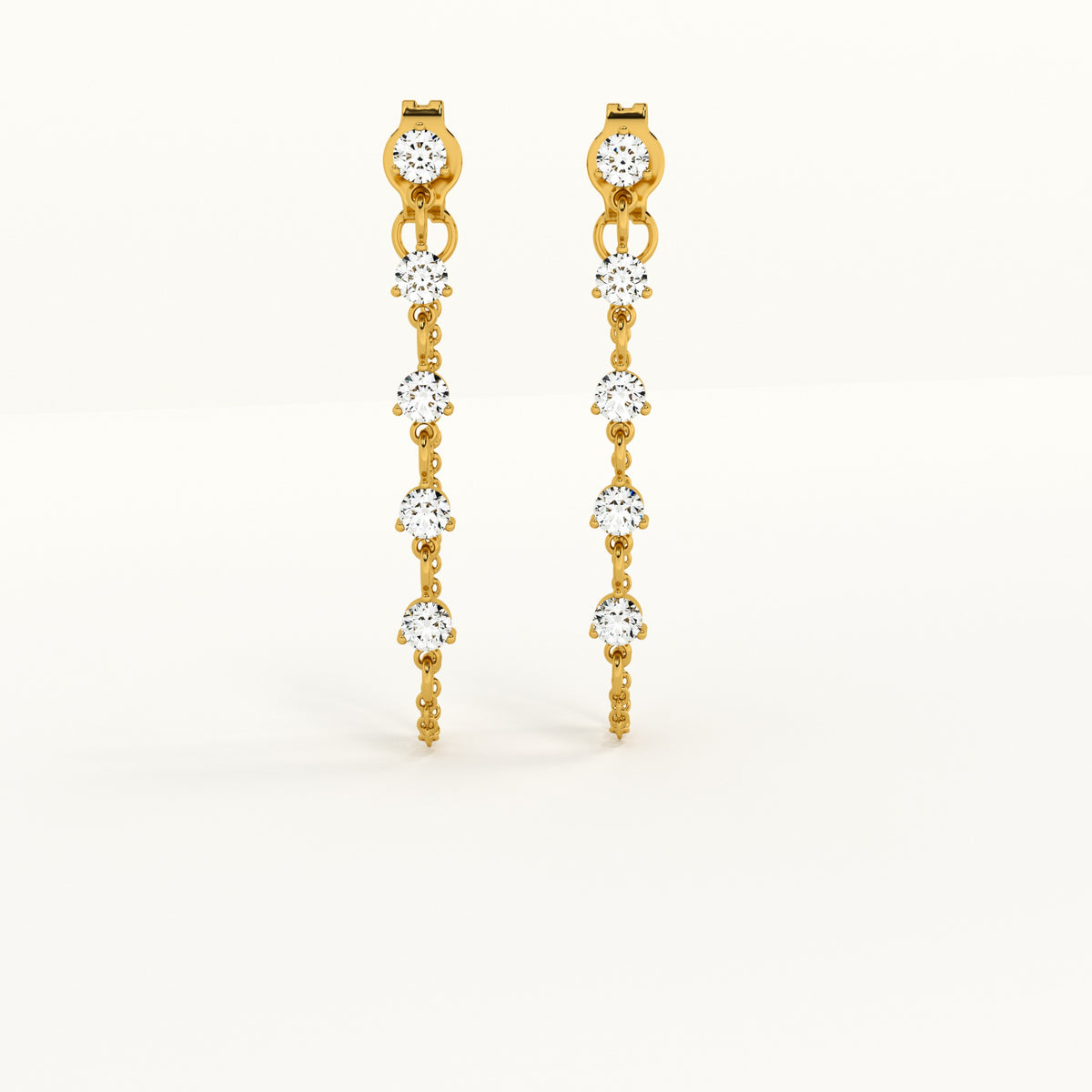 Twinkling Teardrops Dangle Earrings