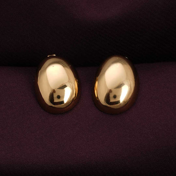 Gold Chunky Stud Earrings