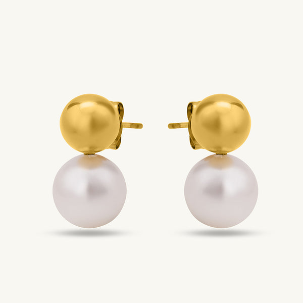 Classic Pearl Drop Earrings