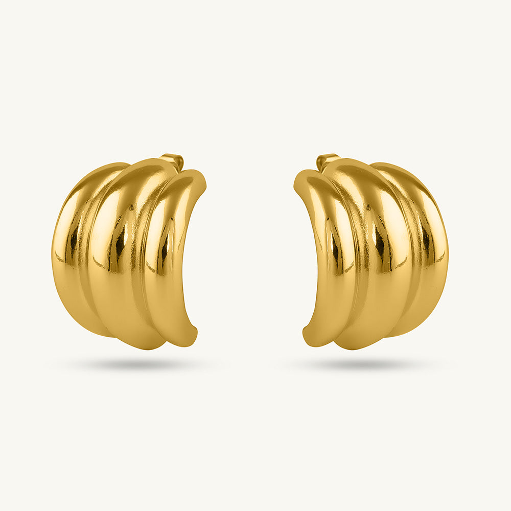 Triple C Hoop Earrings