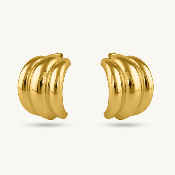 Triple C Stud Earrings