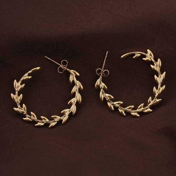 Forest Nymph Hoop Earrings