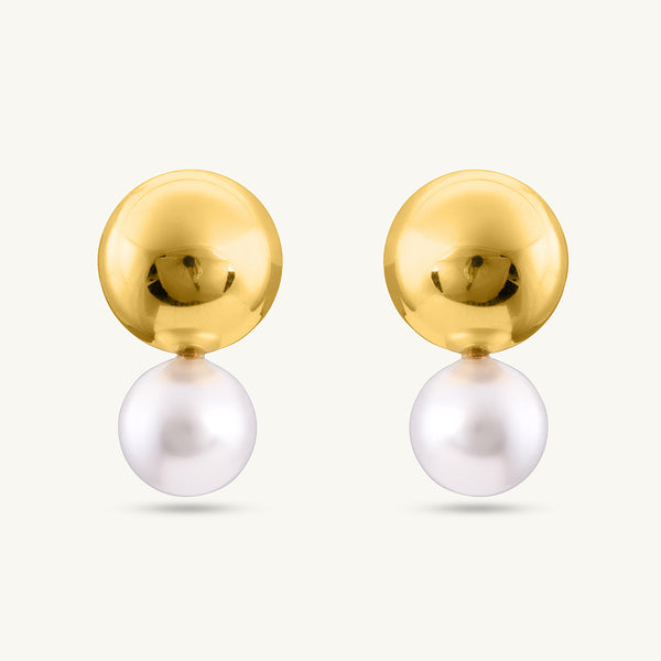 Vintage Pearl Drop Earrings