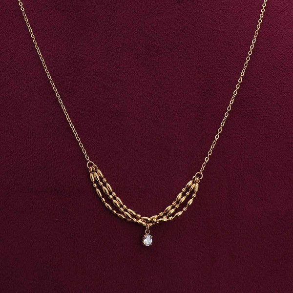 Vintage Vibe Gold Necklace