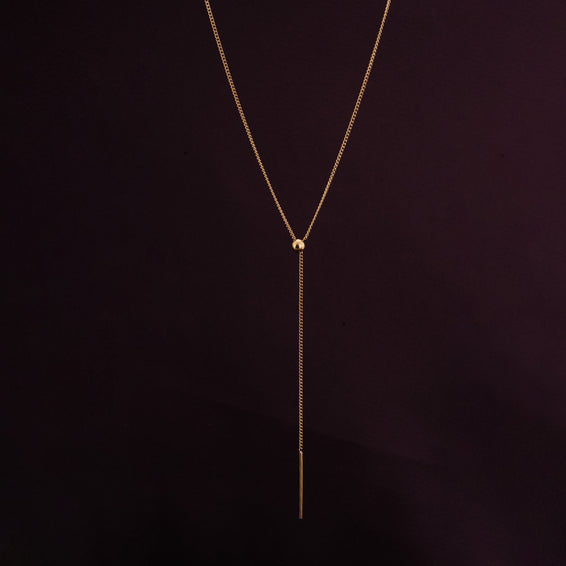 Trendy Sleek Chain Necklace