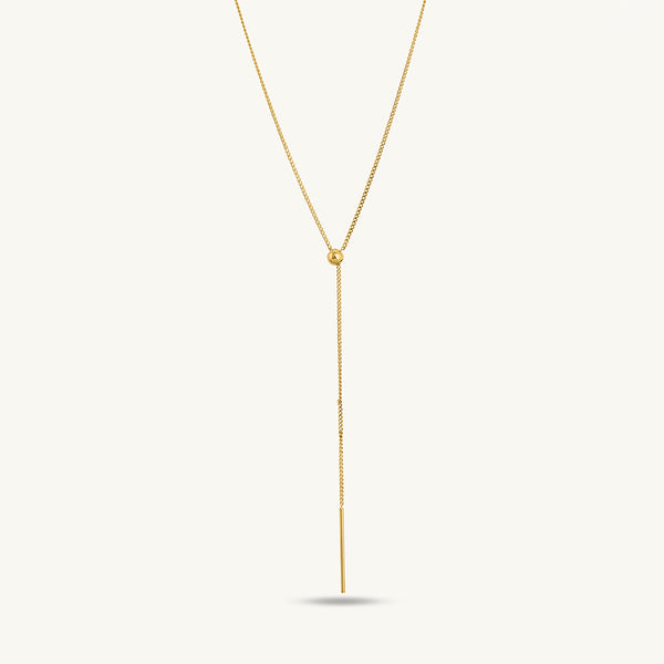 Trendy Sleek Chain Necklace