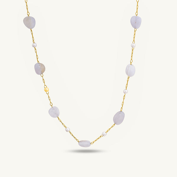 Pearl Perfection Gold Chain Necklace