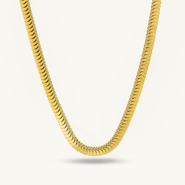 Gold Snake Chain Necklace