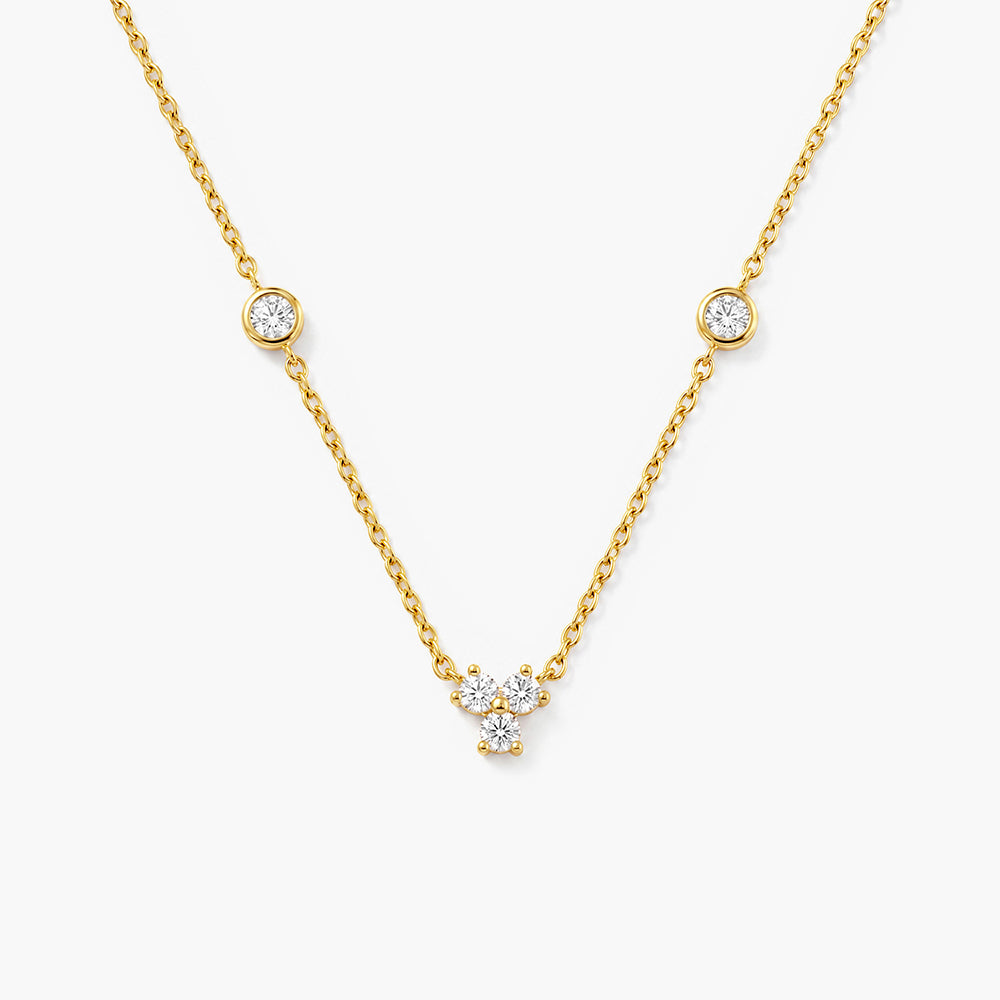 Trio of Twinkle Necklace