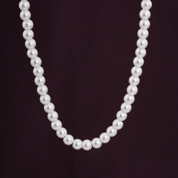 Snow White Pearl Necklace